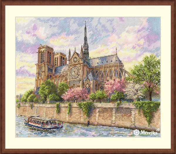 Merejka Zestaw do Haftu Krzyżykowego "Notre Dame de Paris"